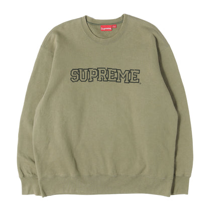 21AW シャッターロゴ クルーネック スウェット (Shattered Logo Crewneck)