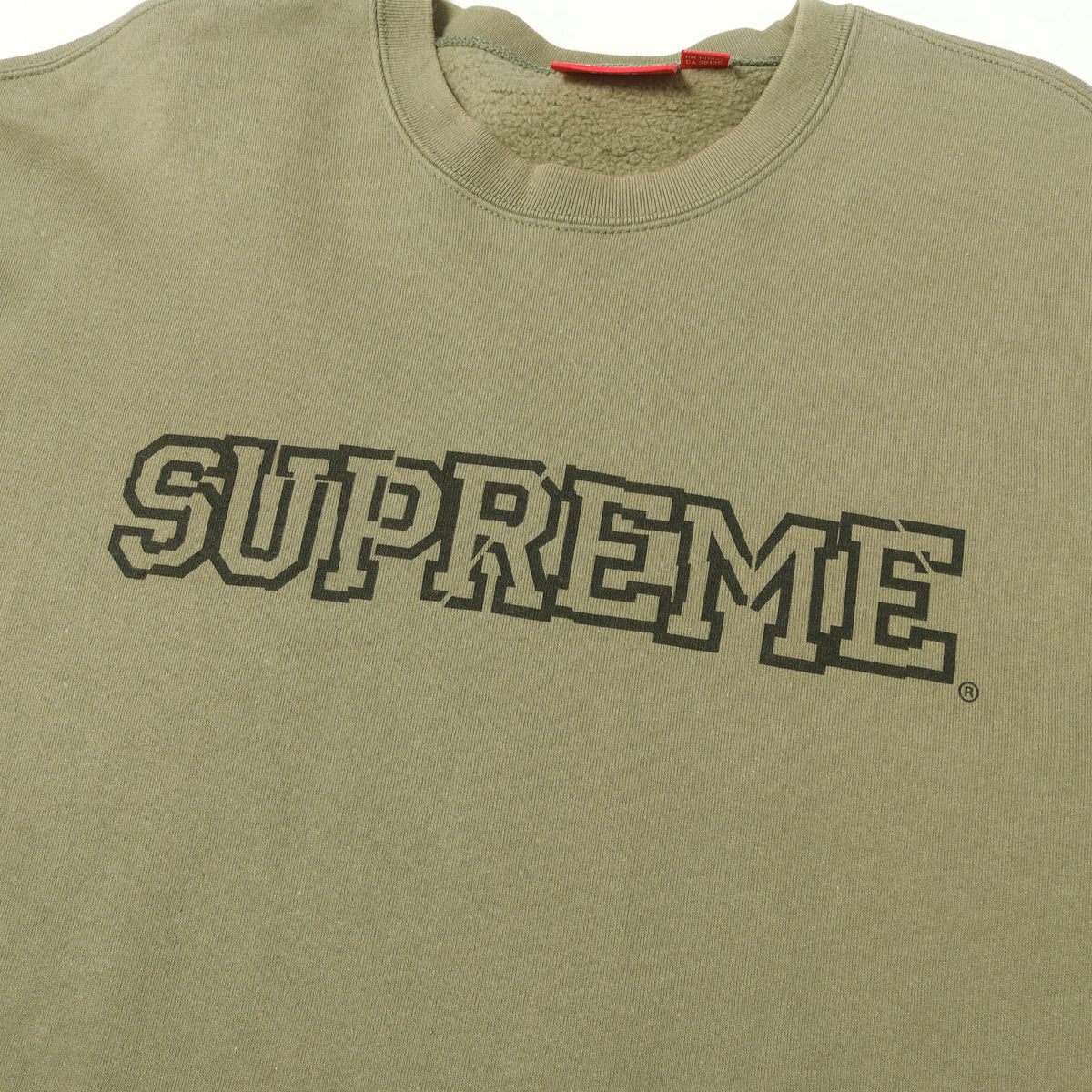 21AW シャッターロゴ クルーネック スウェット (Shattered Logo Crewneck)