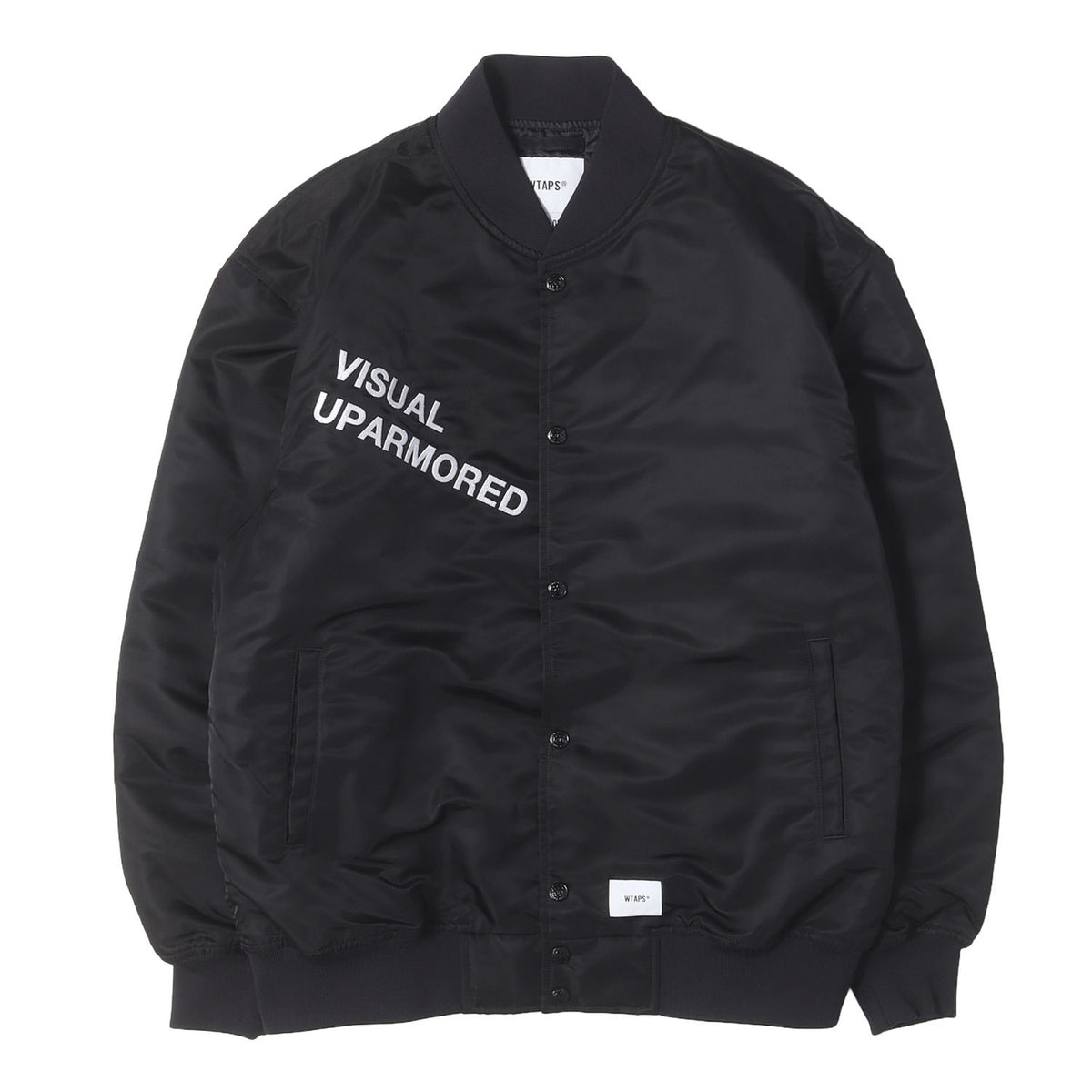 26SS アップリケロゴ チームジャケット / スタジャン(TEAM / JACKET / NYLON. TWILL)