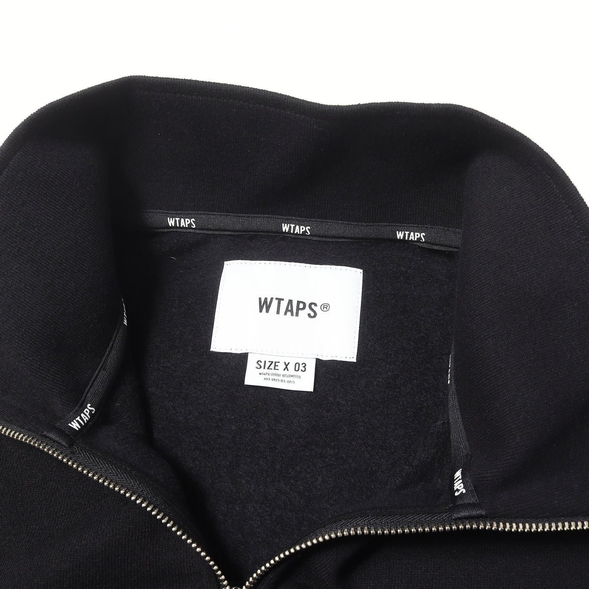 24AW ロゴ刺繍 ハーフジップ スウェット(DEPST 01 / SWEATER / CTPL)