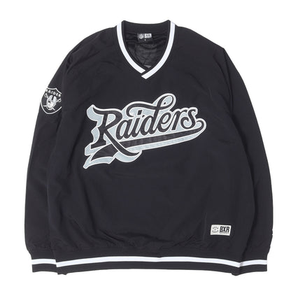 25AW ×NFL ラスベガス・レイダース Vネック ナイロン プルオーバー ジャケット(V-Neck Pullover)