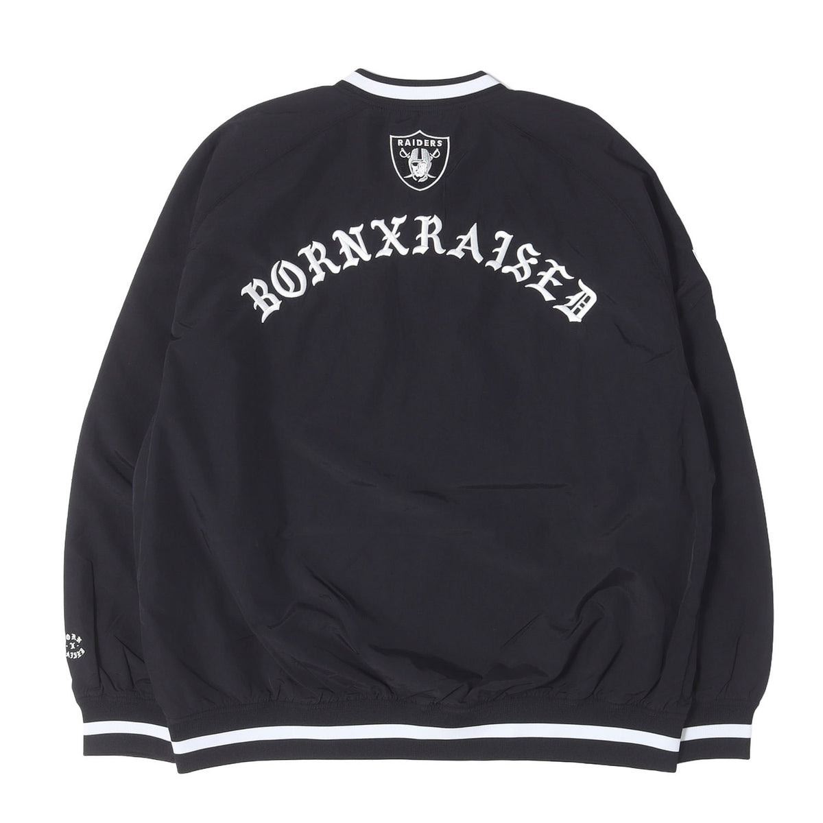 25AW ×NFL ラスベガス・レイダース Vネック ナイロン プルオーバー ジャケット(V-Neck Pullover)