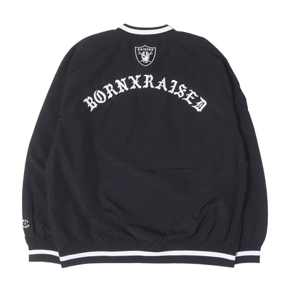 25AW ×NFL ラスベガス・レイダース Vネック ナイロン プルオーバー ジャケット(V-Neck Pullover)