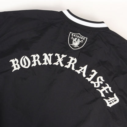 25AW ×NFL ラスベガス・レイダース Vネック ナイロン プルオーバー ジャケット(V-Neck Pullover)