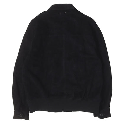 26AW ×MINEDENIM ×Stie-lo スウェードレザー 裏地レオパード ジャケット(SUEDE LEATHER JACKET)