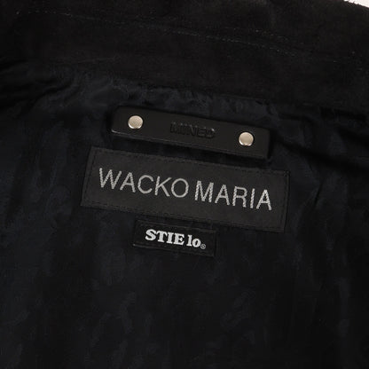 26AW ×MINEDENIM ×Stie-lo スウェードレザー 裏地レオパード ジャケット(SUEDE LEATHER JACKET)