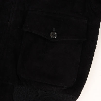 26AW ×MINEDENIM ×Stie-lo スウェードレザー 裏地レオパード ジャケット(SUEDE LEATHER JACKET)