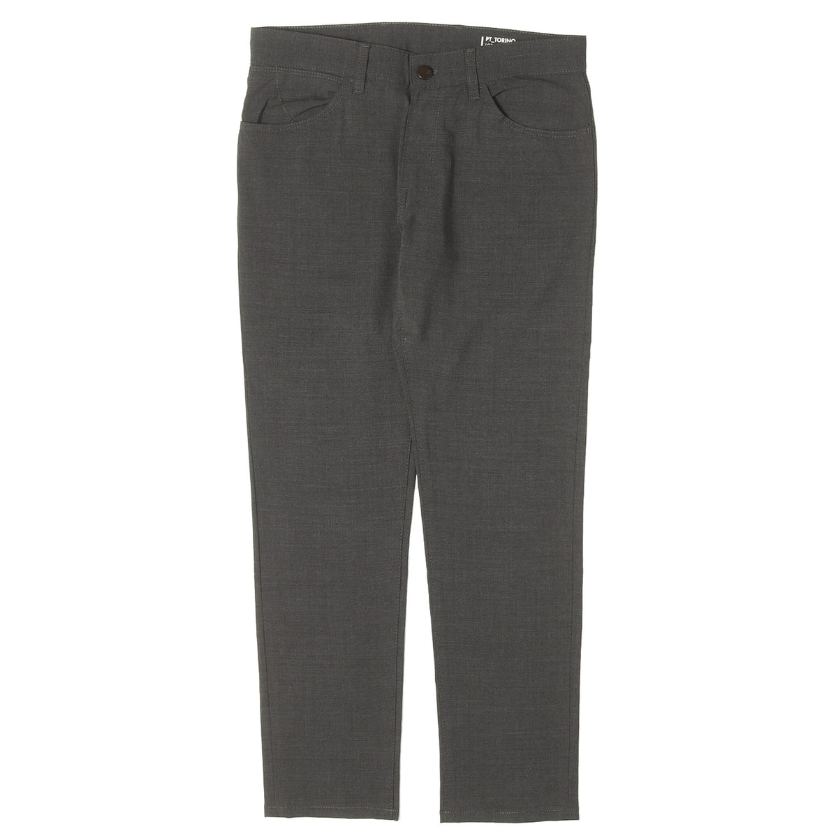 21AW ストレッチウールフランネル 5ポケット パンツ (DENIM RLZ SWING)