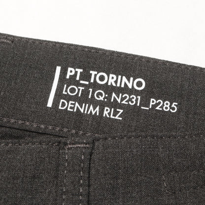 21AW ストレッチウールフランネル 5ポケット パンツ (DENIM RLZ SWING)