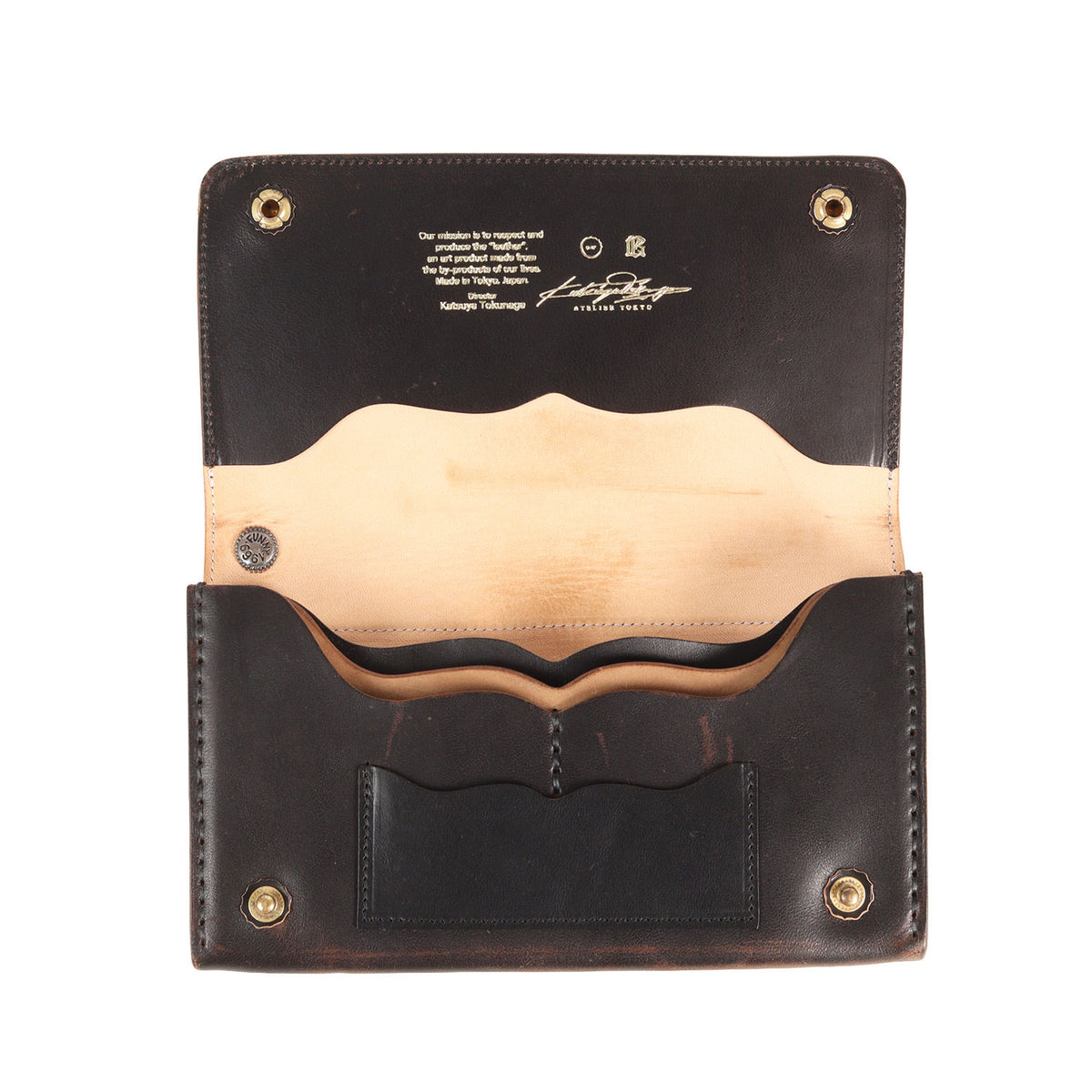 ホースバットレザー ロング トラッカーウォレット / 長財布(LONG TRUCKERS WALLET HORSEBUTT LEATHER)