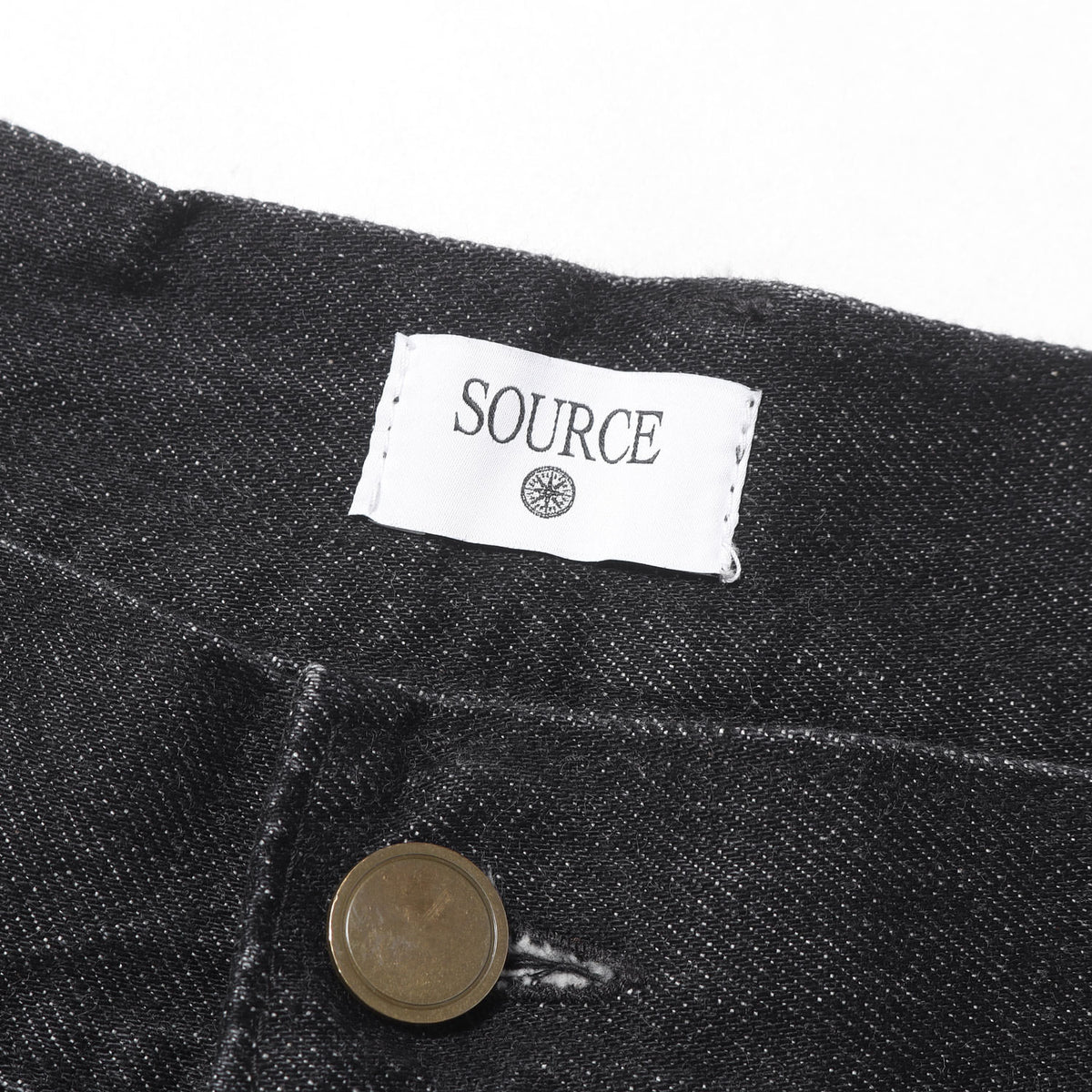 1タック ワイド デニムパンツ (1 TUCK DENIIN PANTS)