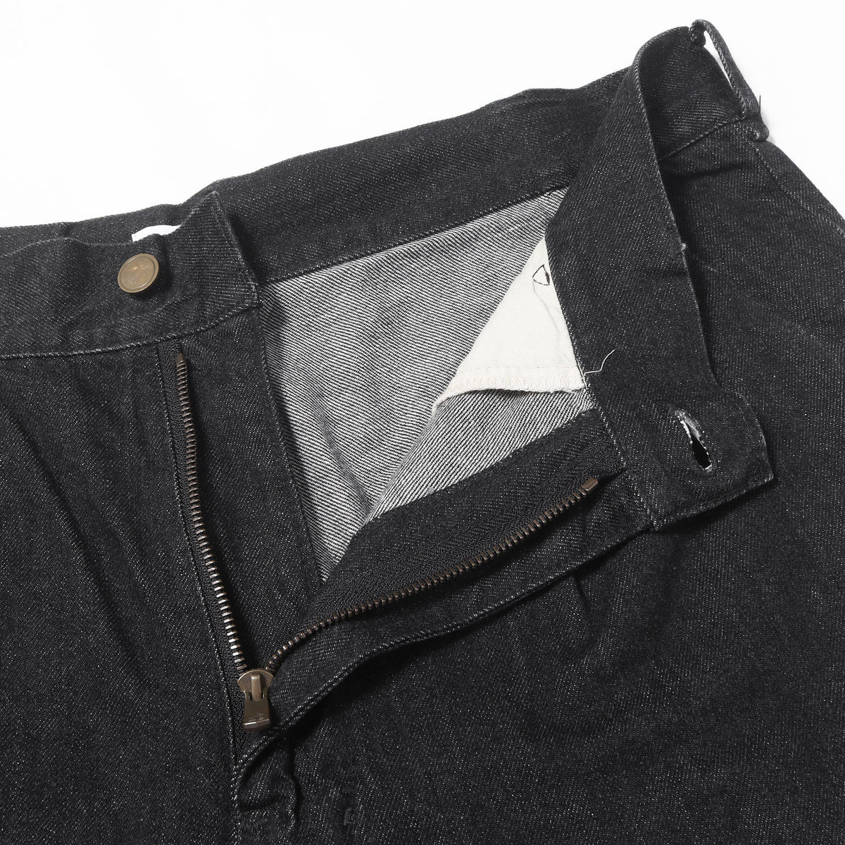 1タック ワイド デニムパンツ (1 TUCK DENIIN PANTS)
