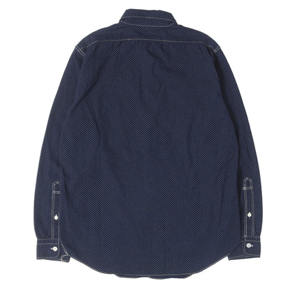 21SS コンダクター ポルカドット ウォバッシュ ワークシャツ (CONDUCTOR SHIRT UNION SPECIAL OVERALLS)