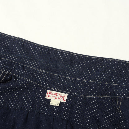 21SS コンダクター ポルカドット ウォバッシュ ワークシャツ (CONDUCTOR SHIRT UNION SPECIAL OVERALLS)