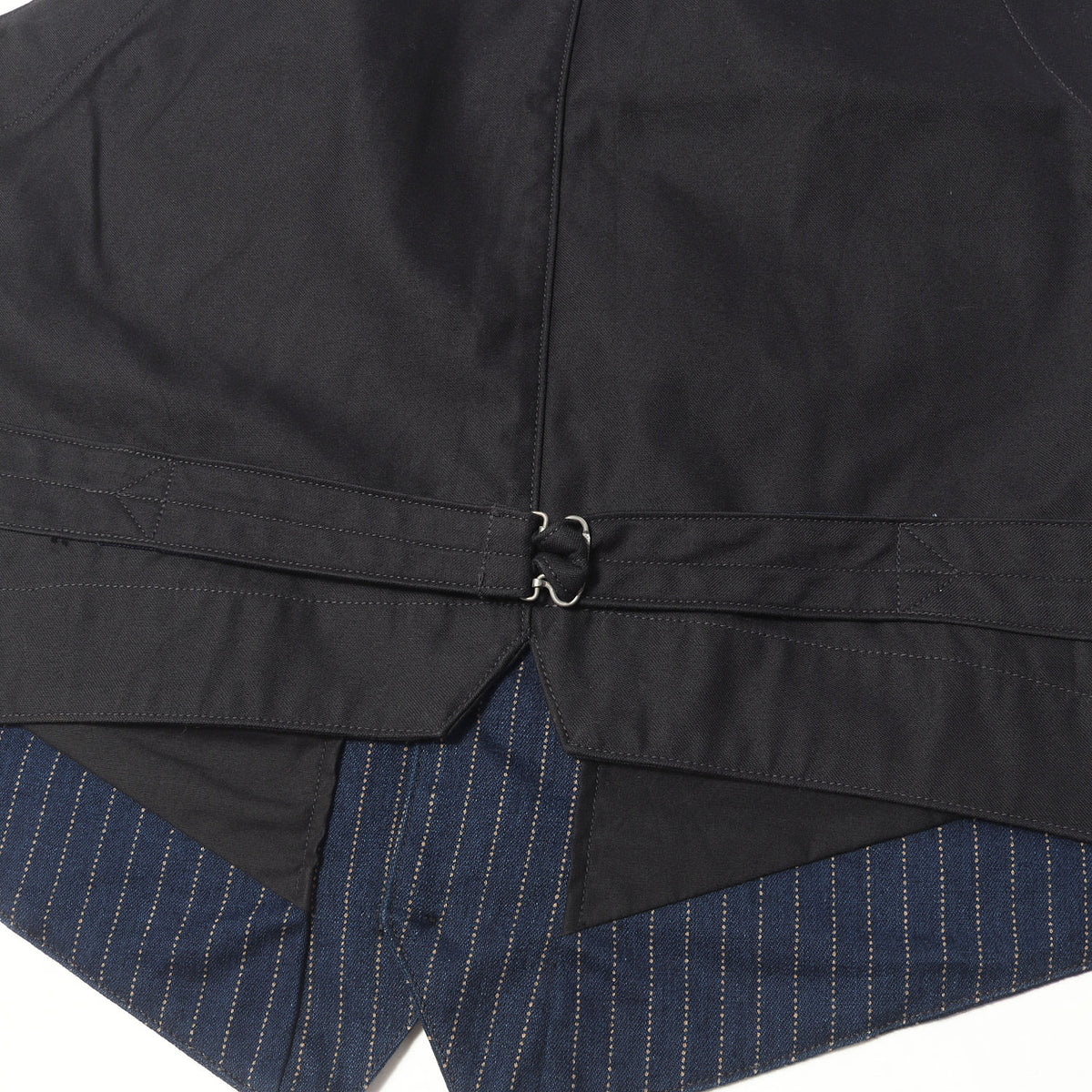 Lot.424 ウォバッシュ ストライプ ワークベスト / DOUBLE DIAMOND ダブルダイヤモンド