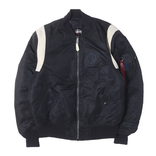 00s ×fragment design ×ALPHA 25周年記念 カスタム MA-1 フライトジャケット
