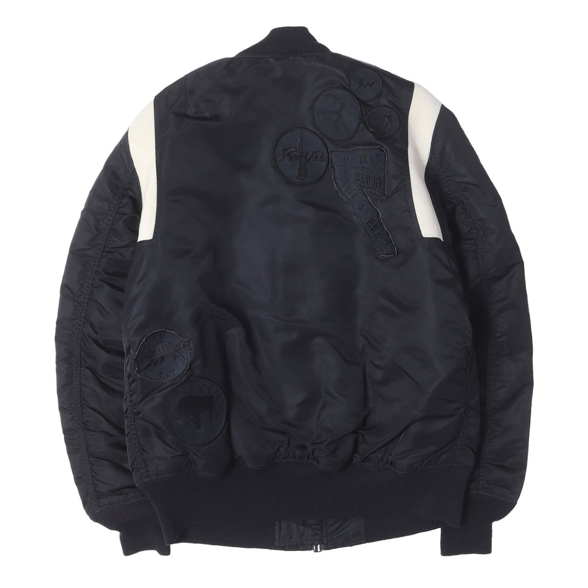 00s ×fragment design ×ALPHA 25周年記念 カスタム MA-1 フライトジャケット