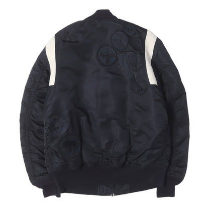 00s ×fragment design ×ALPHA 25周年記念 カスタム MA-1 フライトジャケット