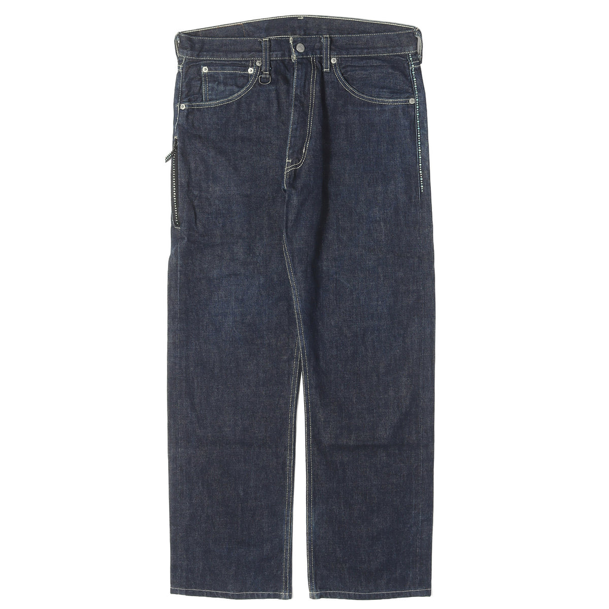 00s Levi's Fenom 207 DISCO ターコイズ ラインストーン リジッド デニムパンツ