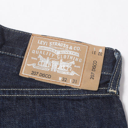 00s Levi's Fenom 207 DISCO ターコイズ ラインストーン リジッド デニムパンツ