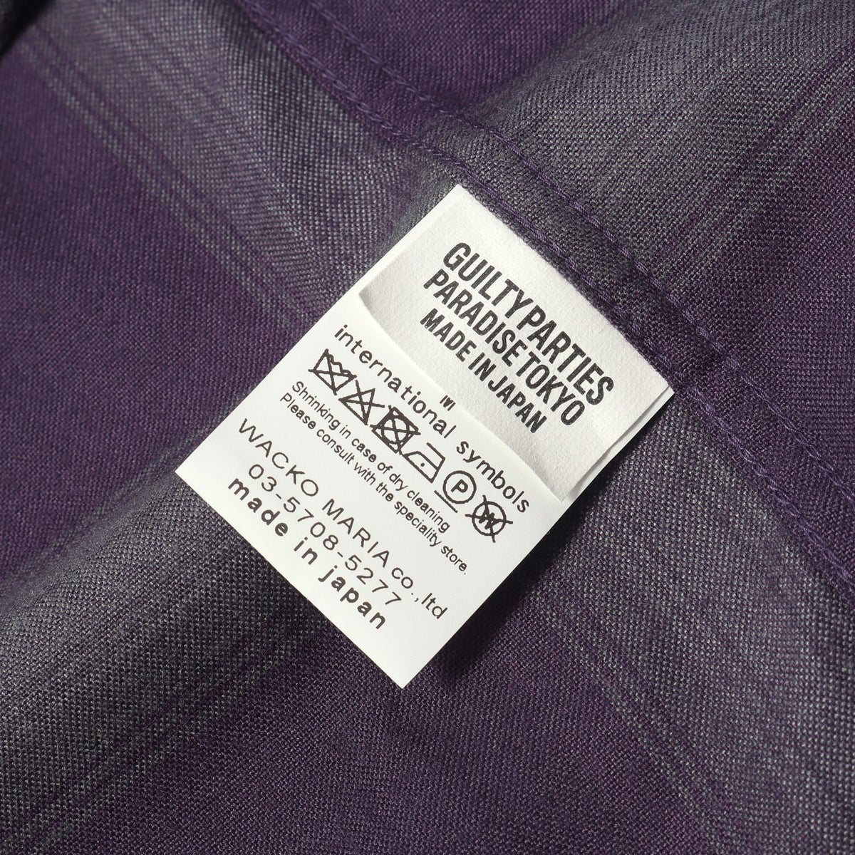 23SS オンブレチェック オープンカラー レーヨン シャツ(OMBRE CHECK OPEN COLLAR SHIRT)