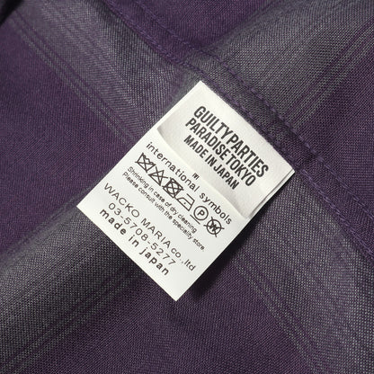 23SS オンブレチェック オープンカラー レーヨン シャツ(OMBRE CHECK OPEN COLLAR SHIRT)