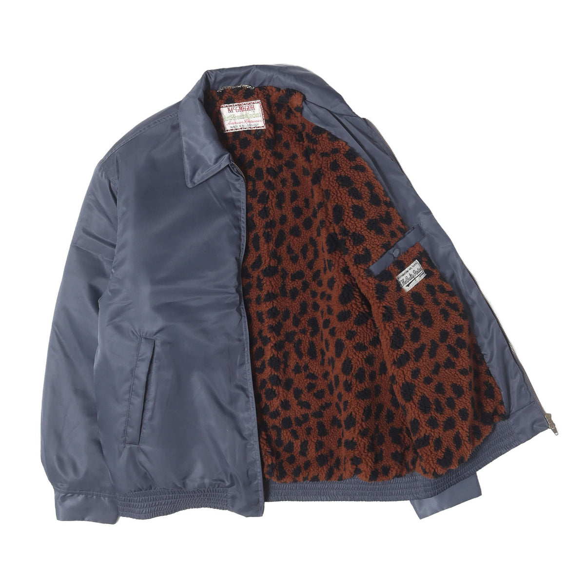23AW ×McGREGOR 裏地レオパードボア ナイロン ドリズラージャケット(ANTI-FREEZE JACKET)