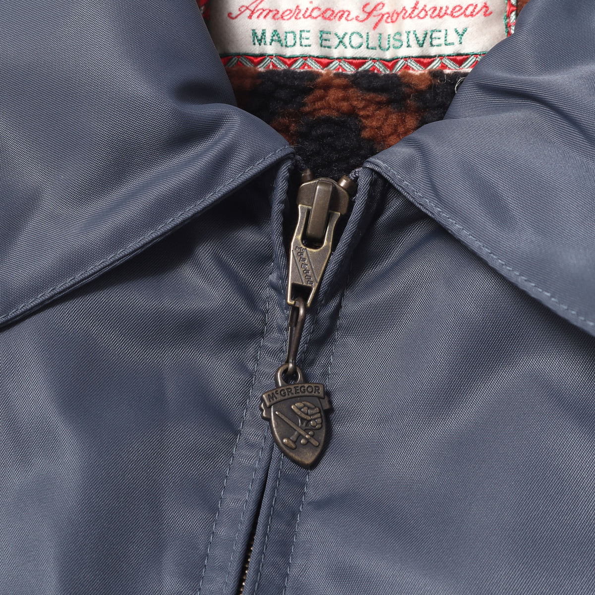 23AW ×McGREGOR 裏地レオパードボア ナイロン ドリズラージャケット(ANTI-FREEZE JACKET)