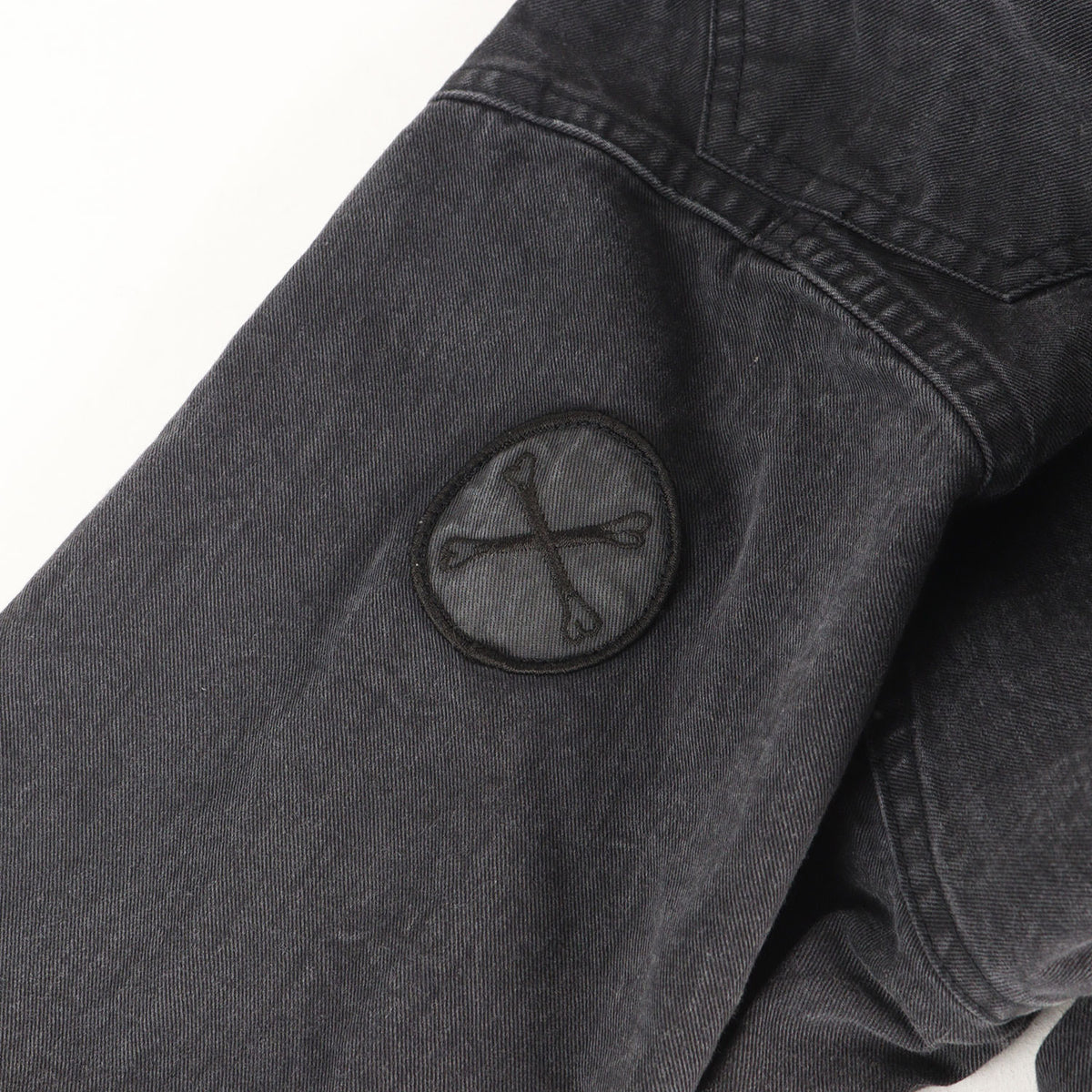 チノクロス ノーカラー ミリタリー シャツ (SCOUT LS / SHIRT)