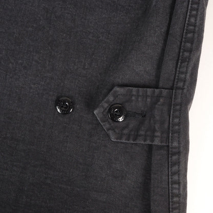 チノクロス ノーカラー ミリタリー シャツ (SCOUT LS / SHIRT)