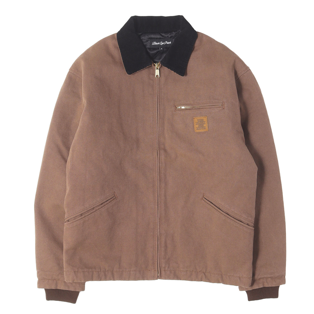 25AW レザーパッチ ダック ワークジャケット(LEATHER PATCHED DUCK JACKET)