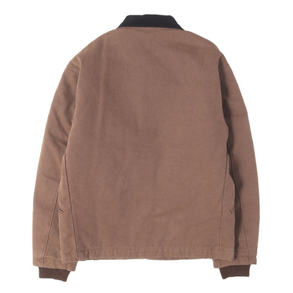 25AW レザーパッチ ダック ワークジャケット(LEATHER PATCHED DUCK JACKET)