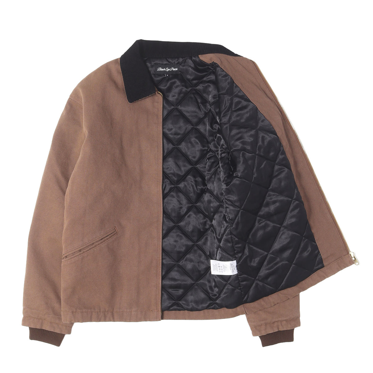 25AW レザーパッチ ダック ワークジャケット(LEATHER PATCHED DUCK JACKET)