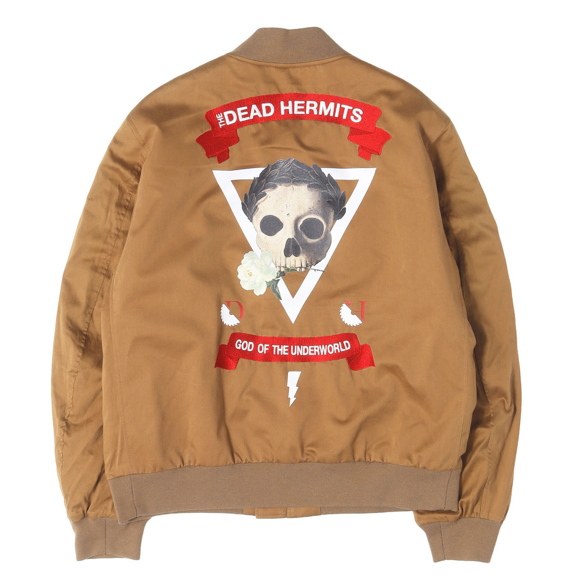 THE NEW WARRIORS期 DEAD HERMITS スカル MA-1ジャケット