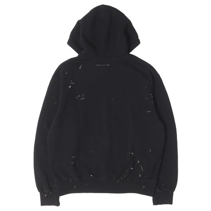 26SS ×MM6 Maison Margiela BOXロゴ ジップ スウェットパーカー(Box Logo Zip Up Hooded Sweatshirt)
