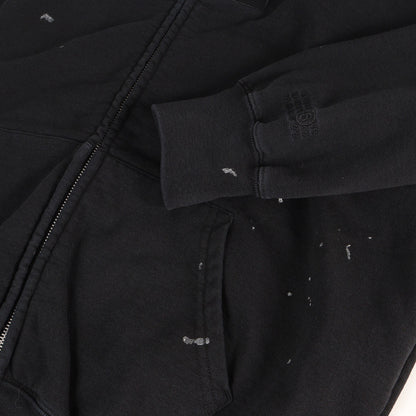 26SS ×MM6 Maison Margiela BOXロゴ ジップ スウェットパーカー(Box Logo Zip Up Hooded Sweatshirt)