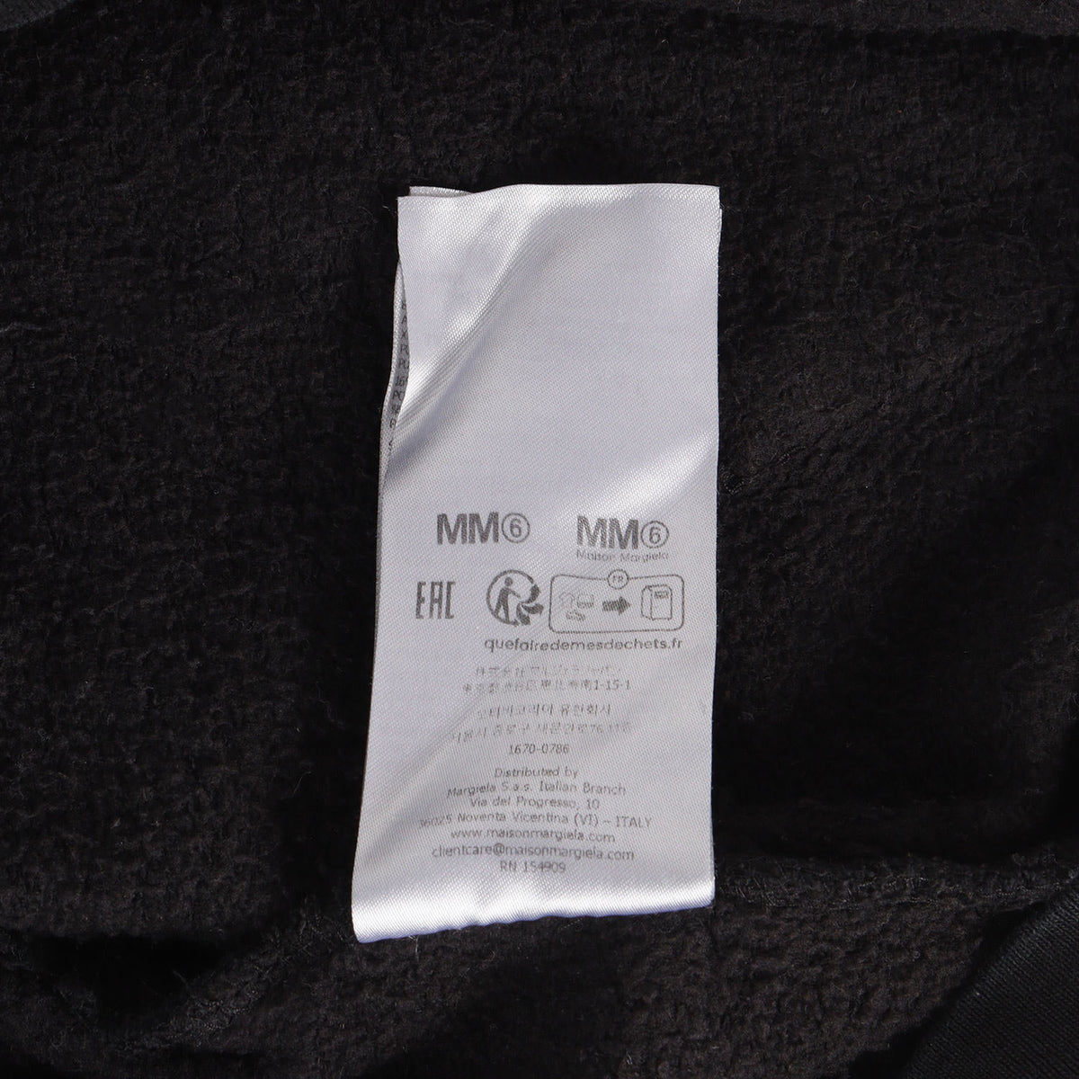 26SS ×MM6 Maison Margiela BOXロゴ ジップ スウェットパーカー(Box Logo Zip Up Hooded Sweatshirt)