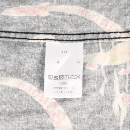 26AW ヴィンテージ加工 スペース柄 オープンカラー フランネルシャツ (SPACE AGE FLANNEL SHIRT)