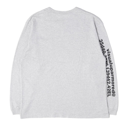 W MIL-SPECロゴ ロングスリーブ ポケット Tシャツ