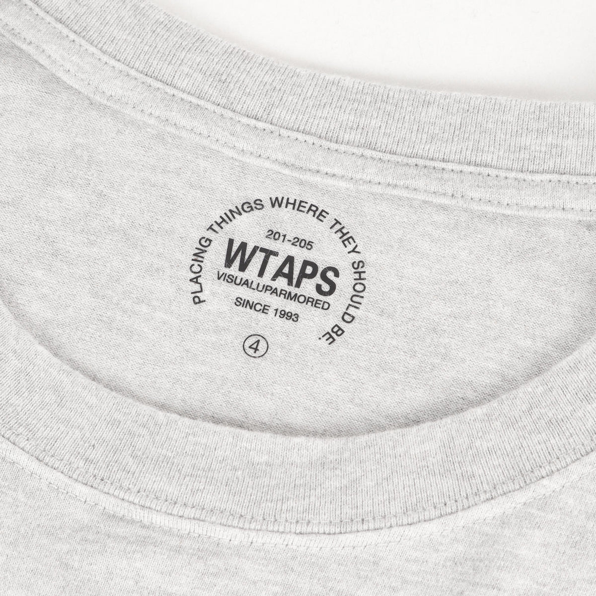 W MIL-SPECロゴ ロングスリーブ ポケット Tシャツ
