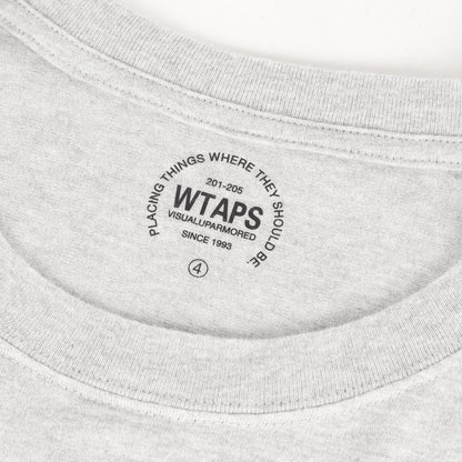 W MIL-SPECロゴ ロングスリーブ ポケット Tシャツ