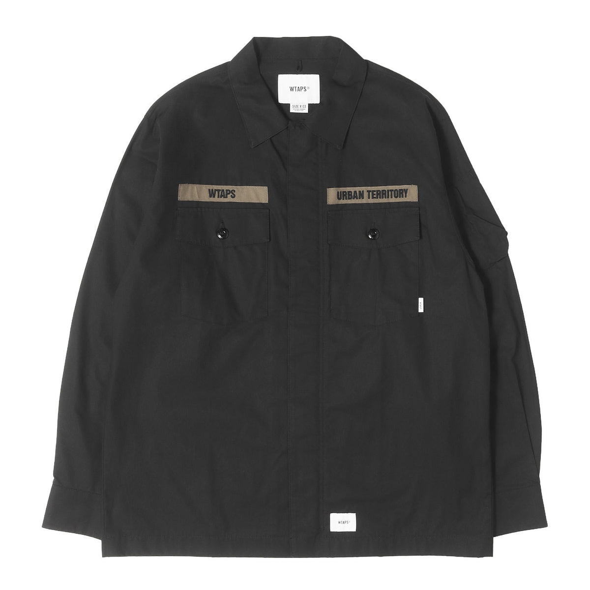 21SS フライヤーズ ヘリクルー シャツジャケット(FLYERS / LS / COTTON．WEATHER)