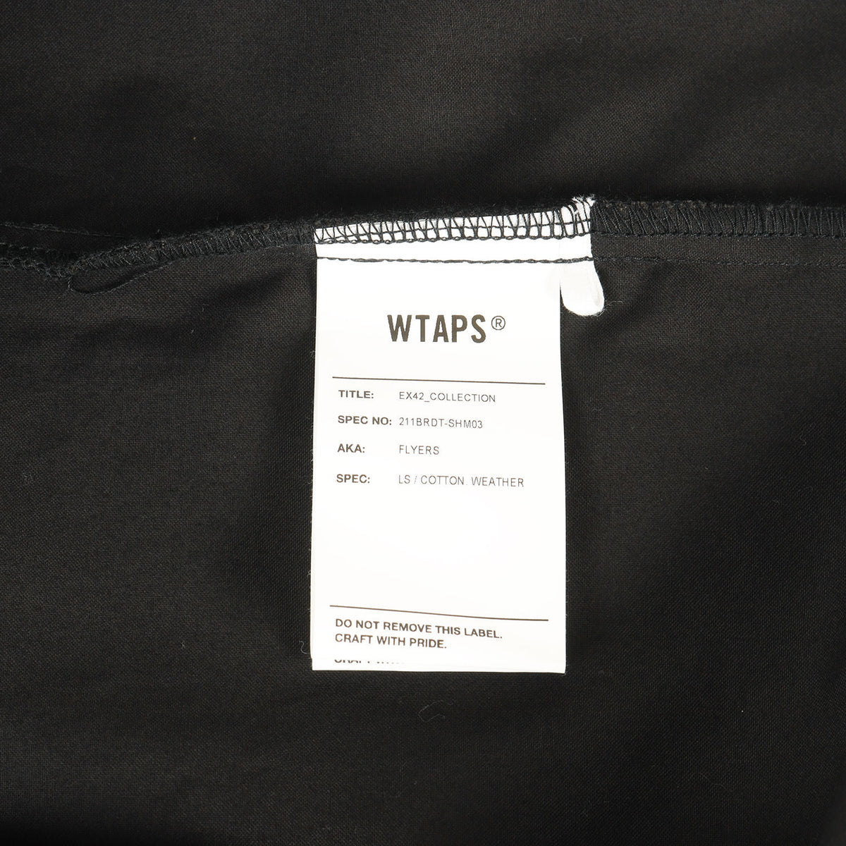 21SS フライヤーズ ヘリクルー シャツジャケット(FLYERS / LS / COTTON．WEATHER)