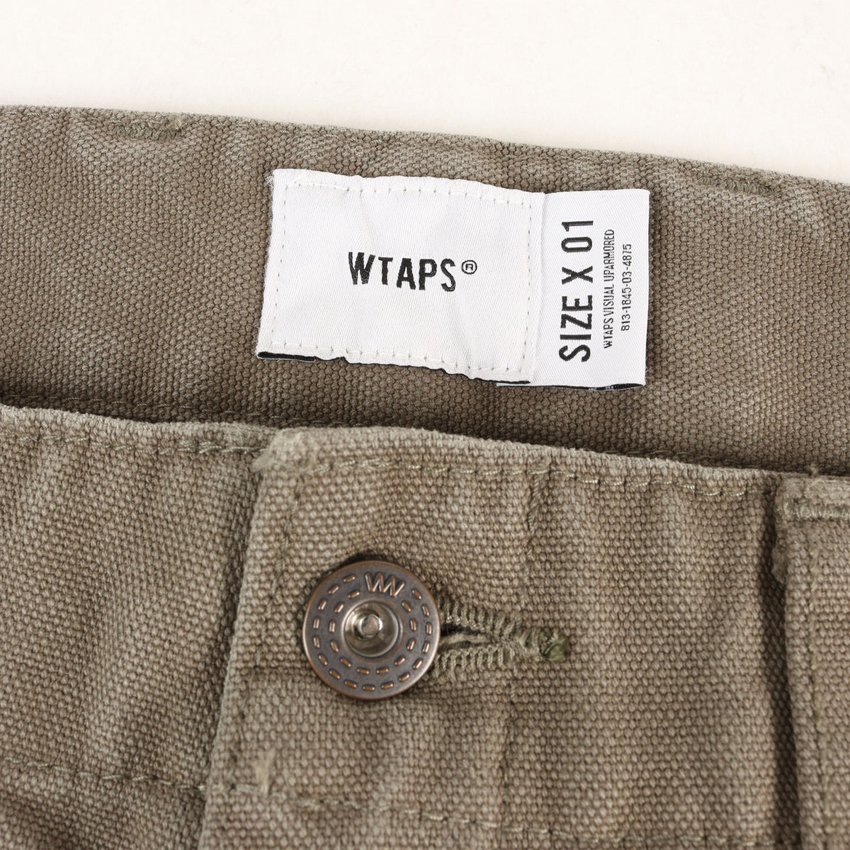26SS ストーンバイオ加工 キャンバス ペインターパンツ(ARMSTG2501 / TROUSERS / COTTON. CNVS)