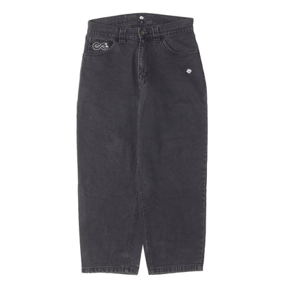 25AW ウォッシュ加工 ワイド テーパード デニムパンツ(OG PANTS)