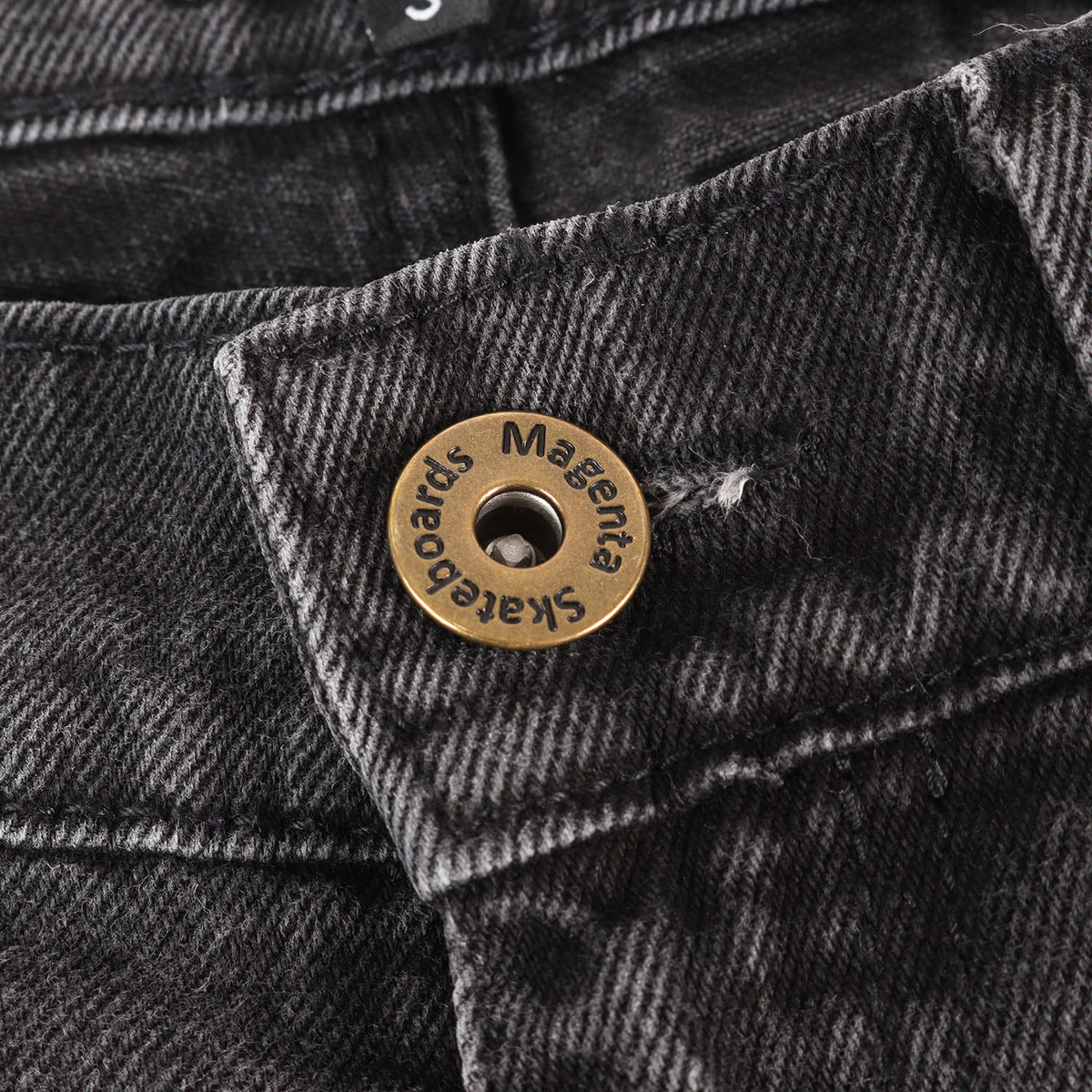 25AW ウォッシュ加工 ワイド テーパード デニムパンツ(OG PANTS)