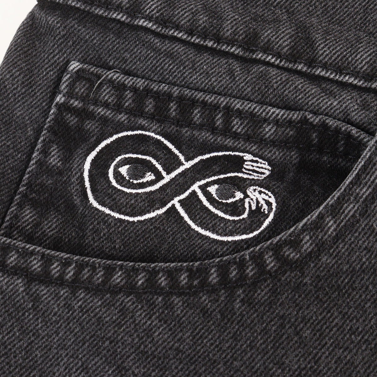 25AW ウォッシュ加工 ワイド テーパード デニムパンツ(OG PANTS)