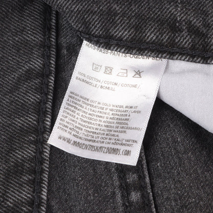 25AW ウォッシュ加工 ワイド テーパード デニムパンツ(OG PANTS)