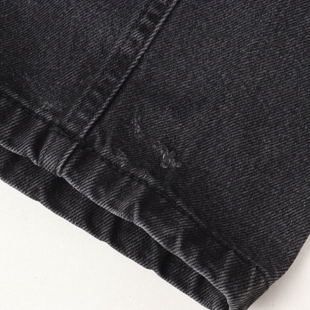 25AW ウォッシュ加工 ワイド テーパード デニムパンツ(OG PANTS)