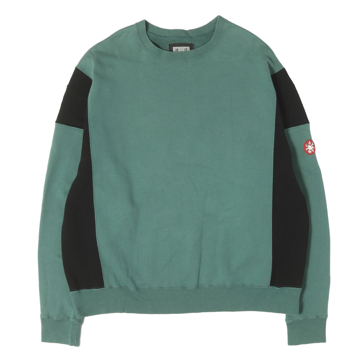 24AW 2トーンカラー クルーネック スウェット(SIDE COLOUR CREW NECK)
